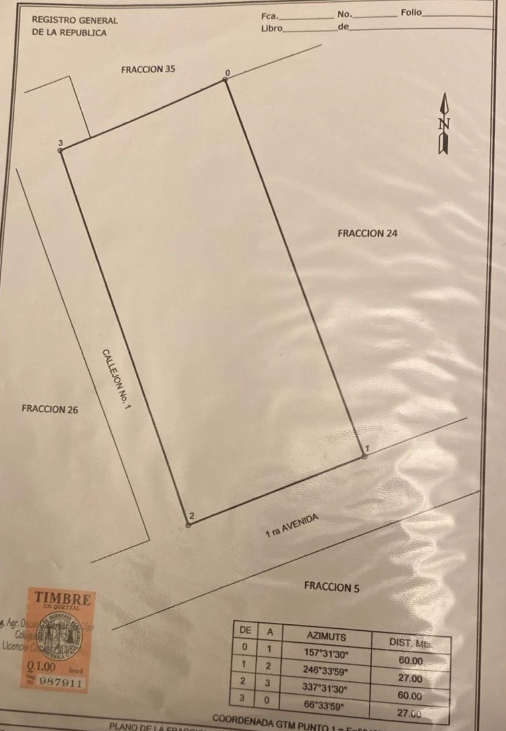 Terreno en Venta - Entrada de Fraijanes — foto 4 de 4