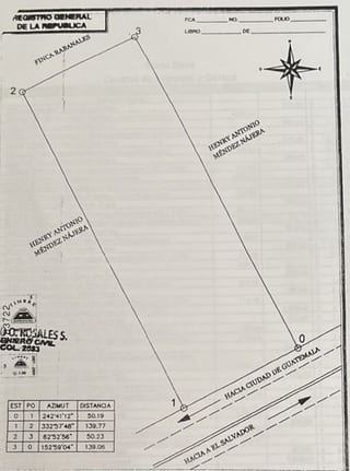Terreno en venta sobre carretera a El Salvador km 27 — miniatura 2 de 2
