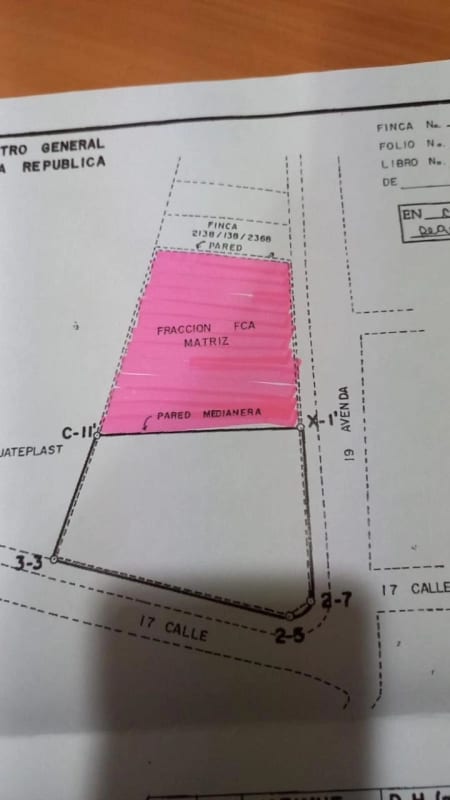 Propiedad en venta en zona 10 para desarrollo — foto 2 de 3