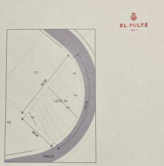 Hermoso terreno en venta en El Pulté Golf — miniatura 2 de 4