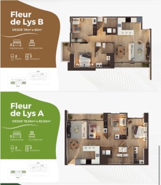 Apartamentos en venta en Edificio nuevo Vie Américas! En planos, para entrega 2027! — miniatura 3 de 8
