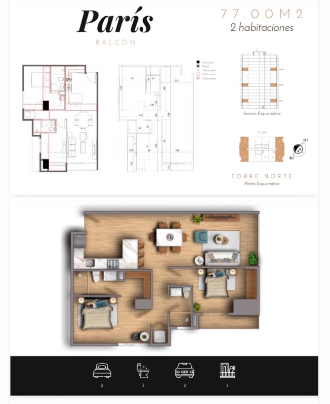 Apartamentos en planos en Edificio Vie Proceres! — foto 9 de 12