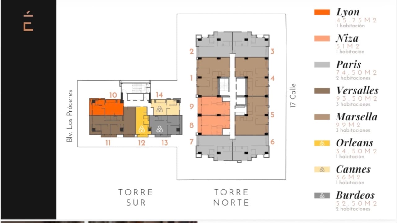 Apartamentos en planos en Edificio Vie Proceres! — foto 5 de 12
